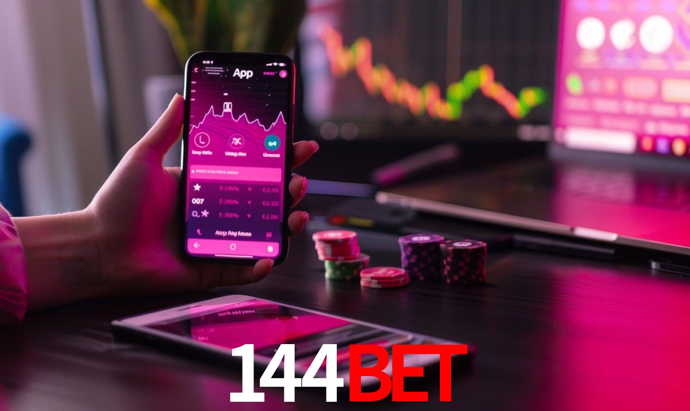 Recursos Exclusivos do App 144BET - Modo Offline, Login Biométrico