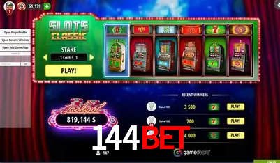 Descubra o Mundo do Cassino Online com 144BET